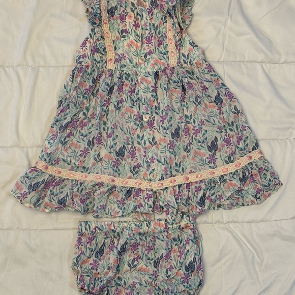 Hatley Floral Dress 18/24M - Picture 5 of 5